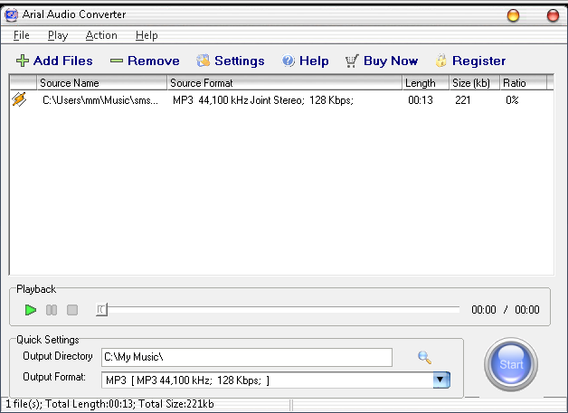 Arial Audio Converter 2.3.98